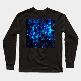 Science fiction abstract colorama Long Sleeve T-Shirt